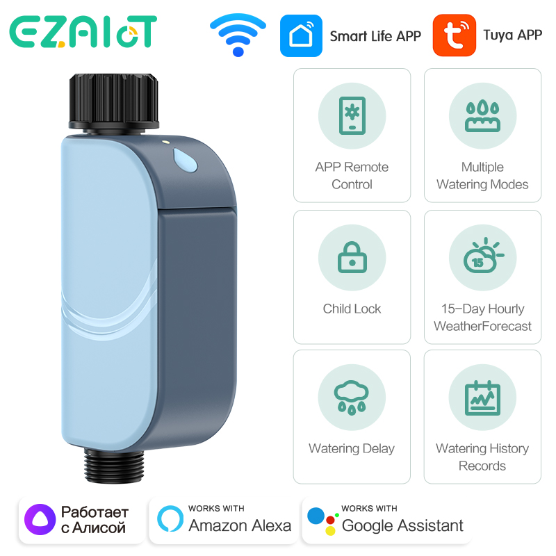 Smart Garden At Home - Smart Tuya WIFI Garden Watering Timer