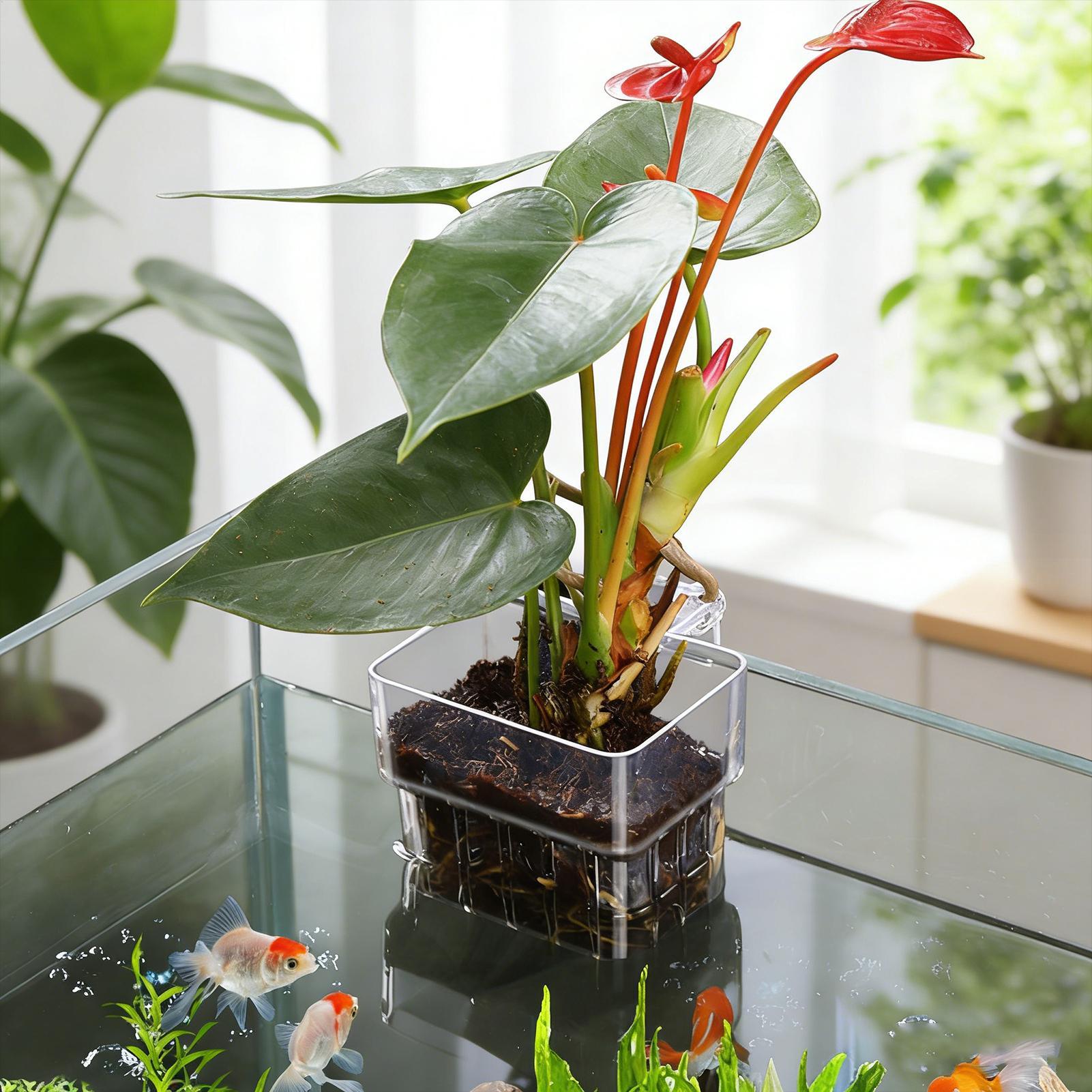 Transparent Hangable Aquarium  - Hydroponic Grow Pod recension och pris