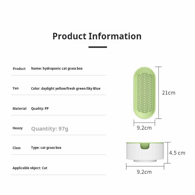 Easy Growth Hydroponic Cat Gra - Hydroponic Grow Pod recension och pris
