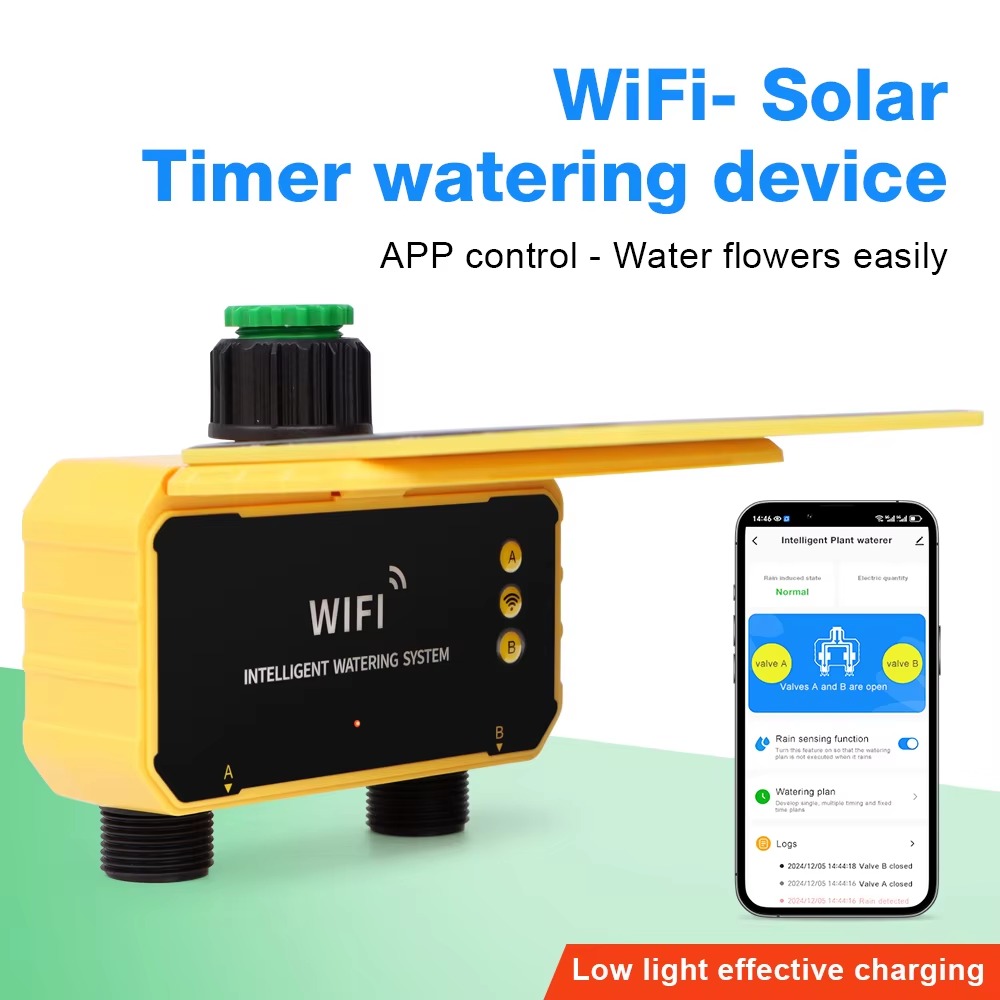 1/2 Outlets WIFI Solar Irrigat - Smart Garden At Home recension och pris