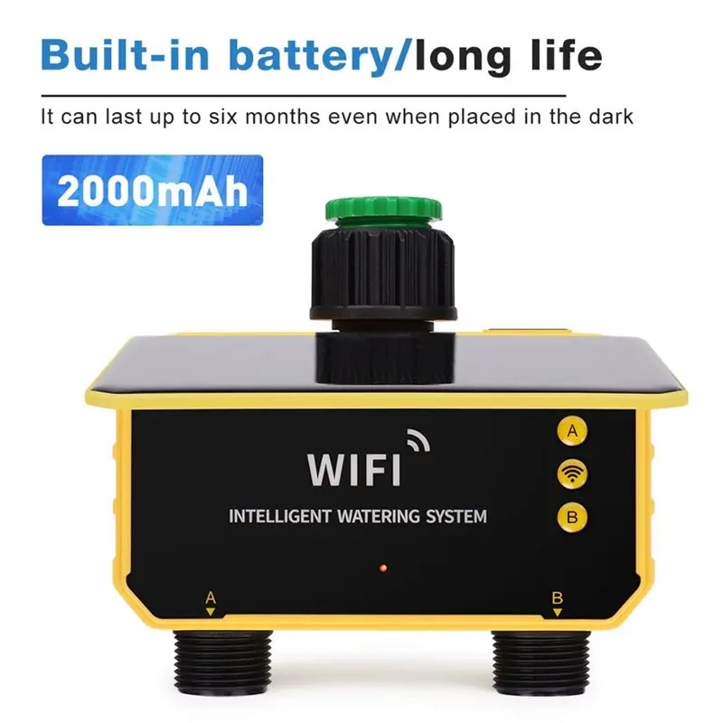 1/2 Outlets WIFI Solar Irrigat - Smart Garden At Home recension och pris
