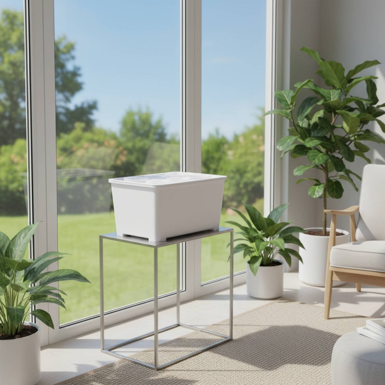 Hydroponic Planting Box Sunlig - Hydroponic Grow Pod recension och pris