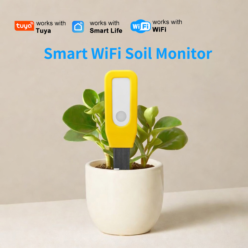 WiFi Soil Monitor Tuya Smart T - Smart Garden Indoor recension och pris