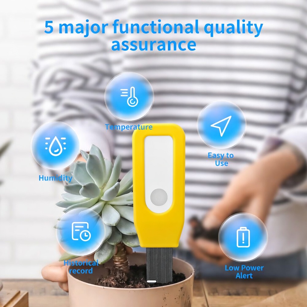 WiFi Soil Monitor Tuya Smart T - Smart Garden Indoor recension och pris