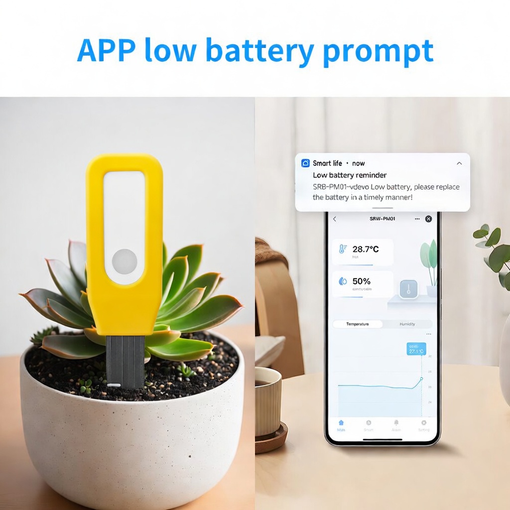 WiFi Soil Monitor Tuya Smart T - Smart Garden Indoor recension och pris