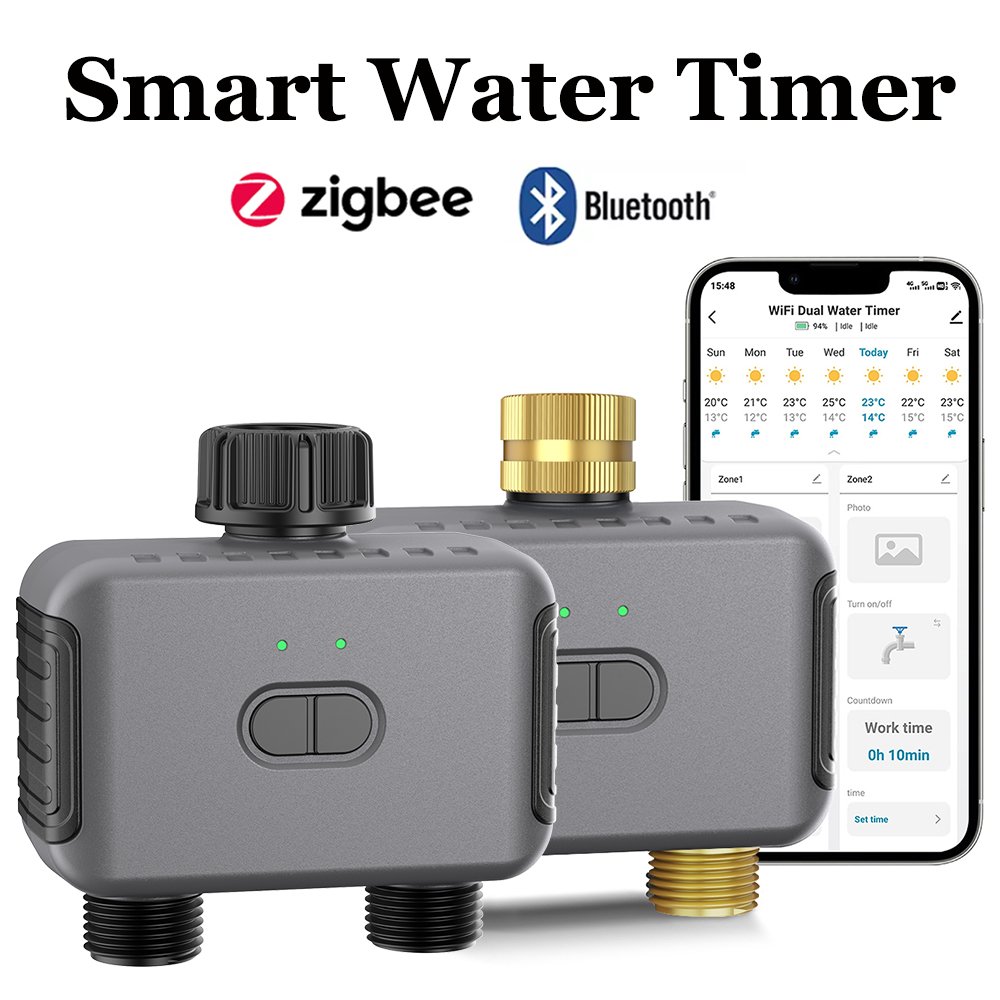 Tuya Smart Water Timer Zigbee/ - Smart Gardening recension och pris