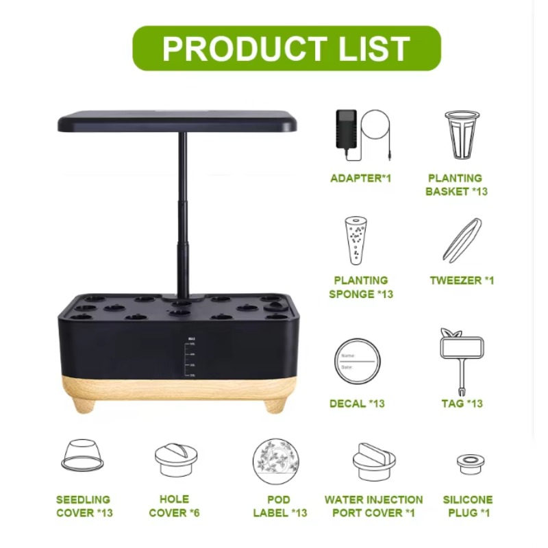 Smart Indoor Hydroponic Garden - Smart Garden At Home recension och pris
