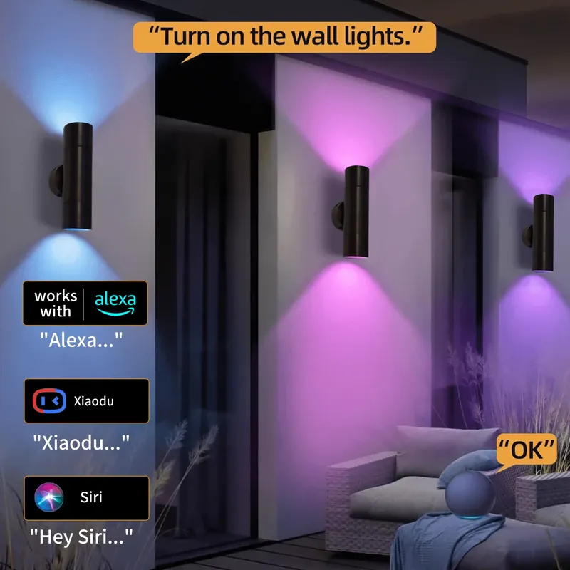 Durable Brass Outdoor LED Wall - Smart Gardening recension och pris