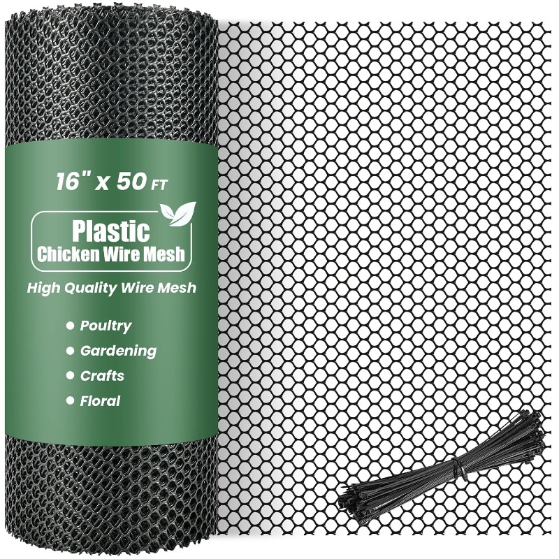 Plastic Wire Mesh Fence Roll - - Smart Garden Fence recension och pris
