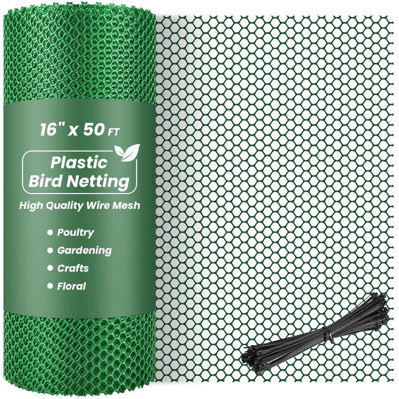 Plastic Wire Mesh Fence Roll - - Smart Garden Fence recension och pris