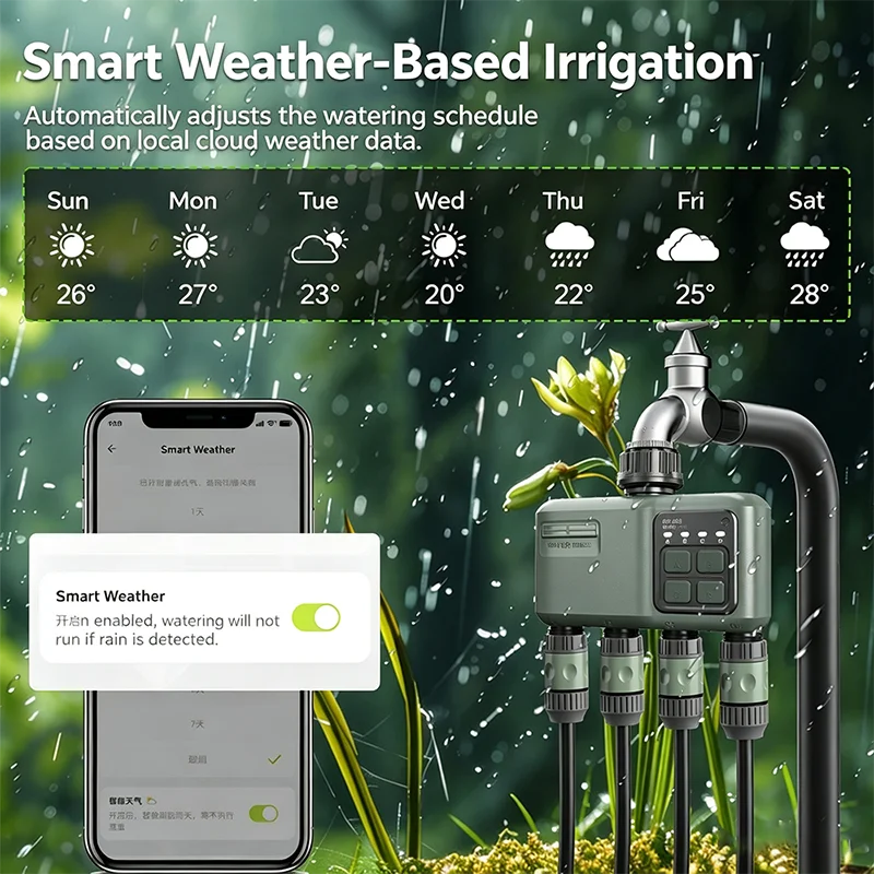 Plant Self Watering System WiF - Smart Garden At Home recension och pris
