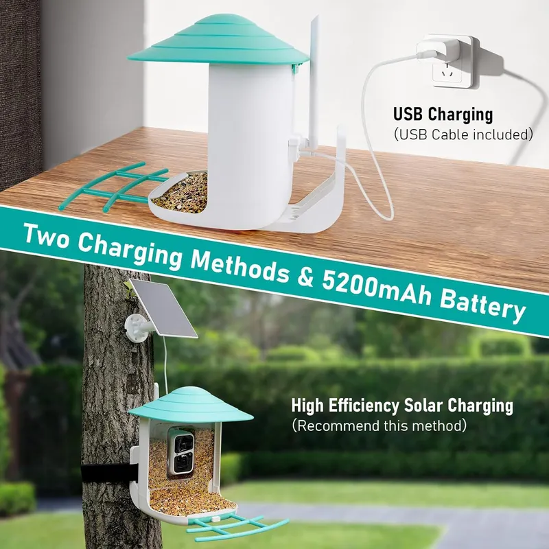 Smart Bird Feeder Camera with  - Smart Garden Ai recension och pris