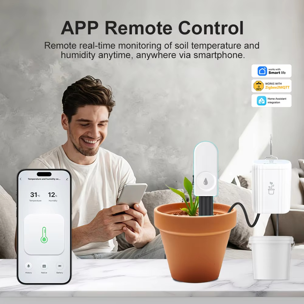 Smart Zigbee 3.0 Plant Soil Mo - Smart Garden Home Assistant recension och pris