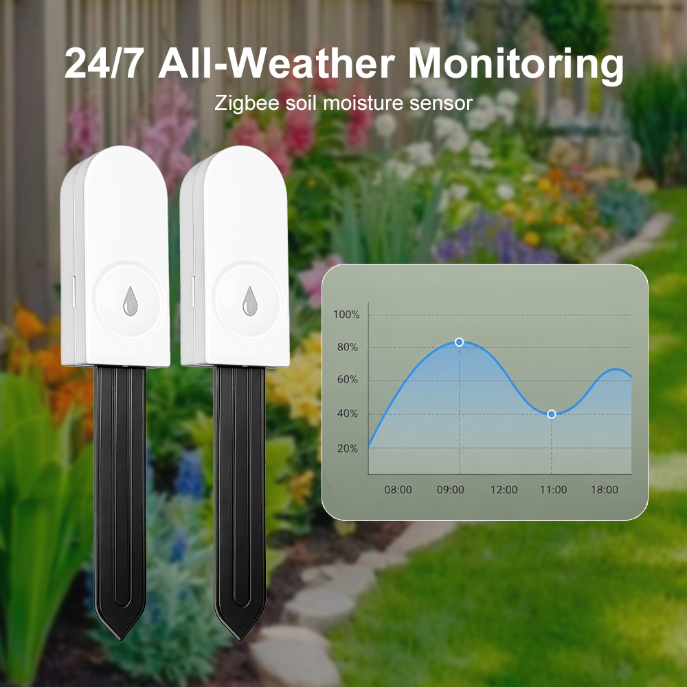 Zigbee 3.0 Soil Moisture Senso - Smart Garden Indoor recension och pris