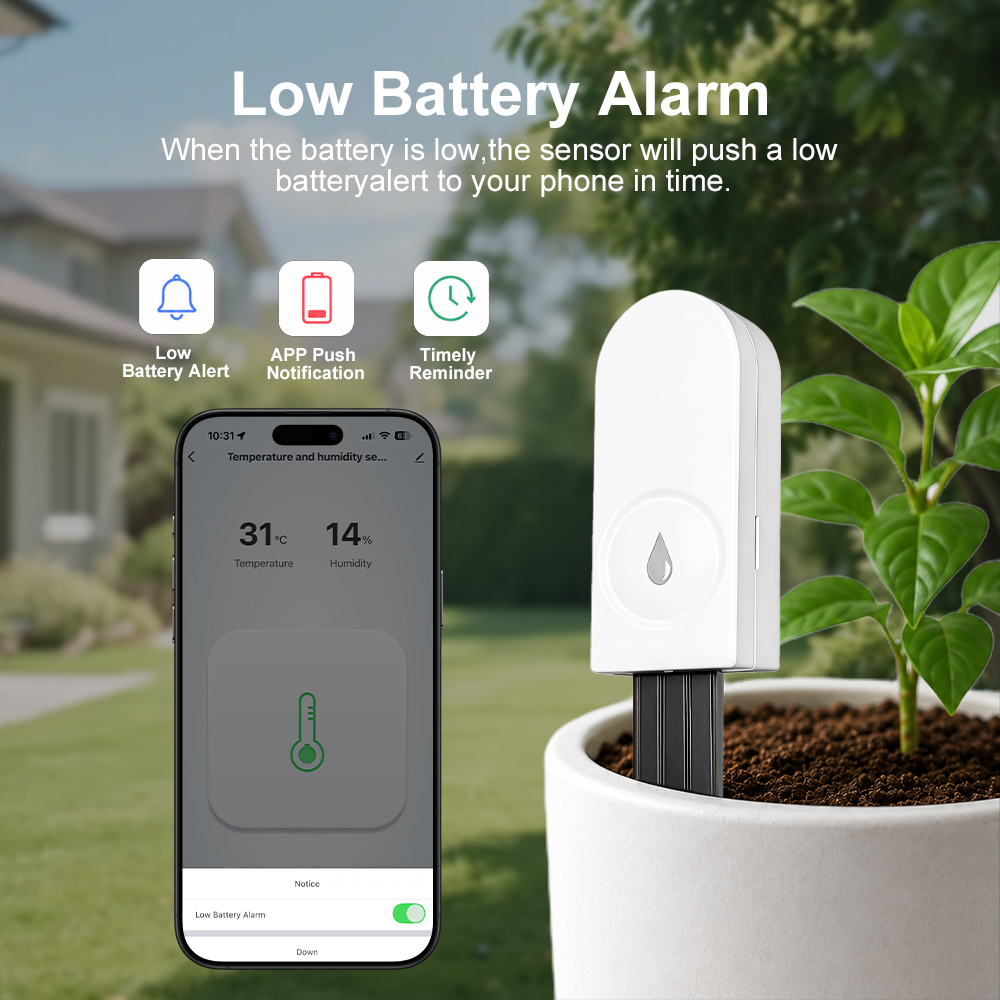 Zigbee 3.0 Soil Moisture Senso - Smart Garden Indoor recension och pris