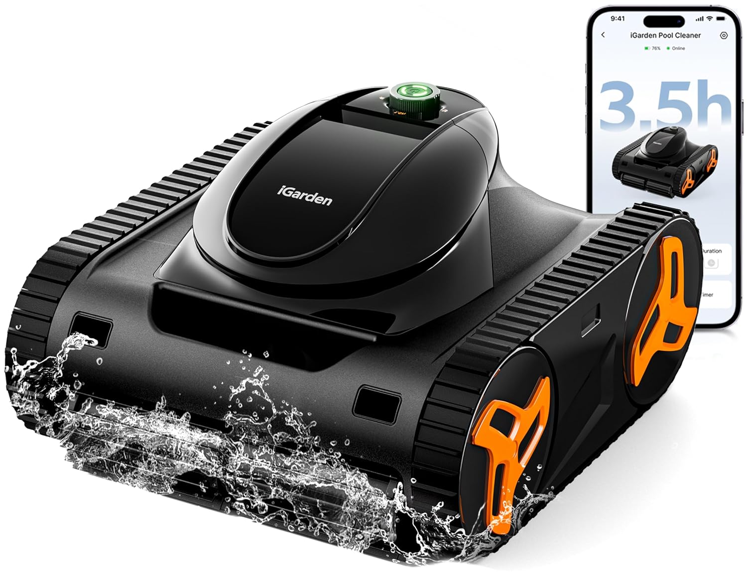Robotic Pool Cleaner KN Series - Smart Gardening recension och pris