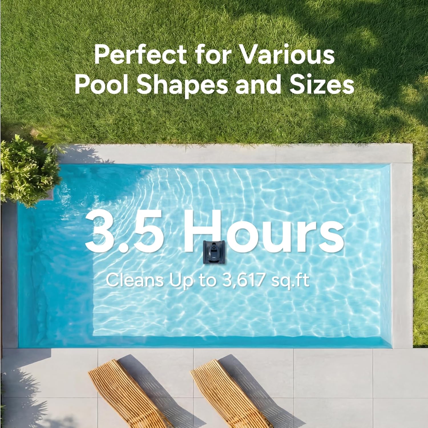 Robotic Pool Cleaner KN Series - Smart Gardening recension och pris