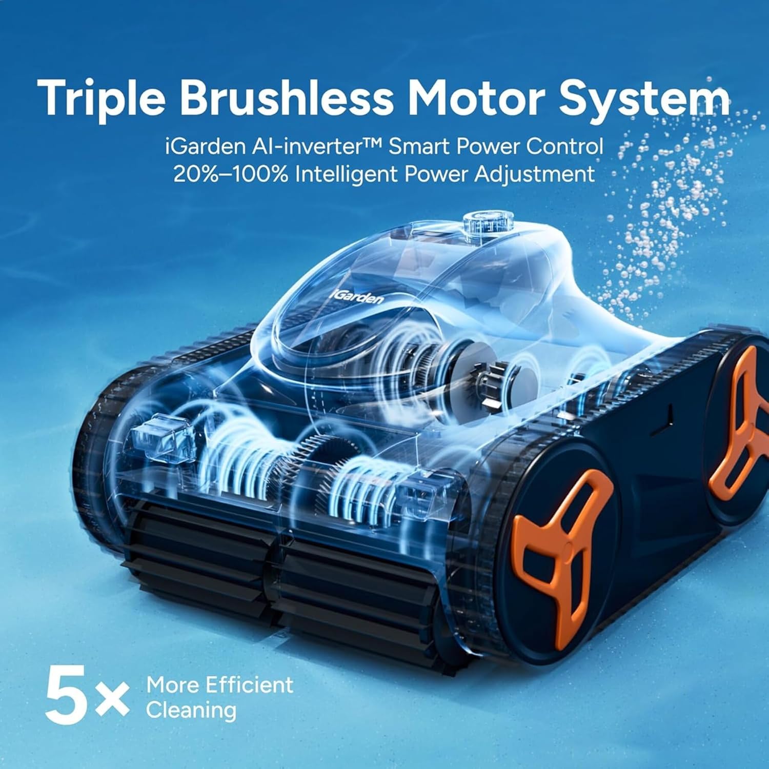 Robotic Pool Cleaner KN Series - Smart Gardening recension och pris