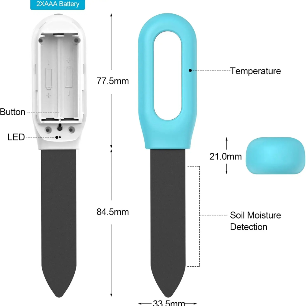 1PCS WiFi Zigbee Soil Sensor H - Smart Garden Home Assistant recension och pris