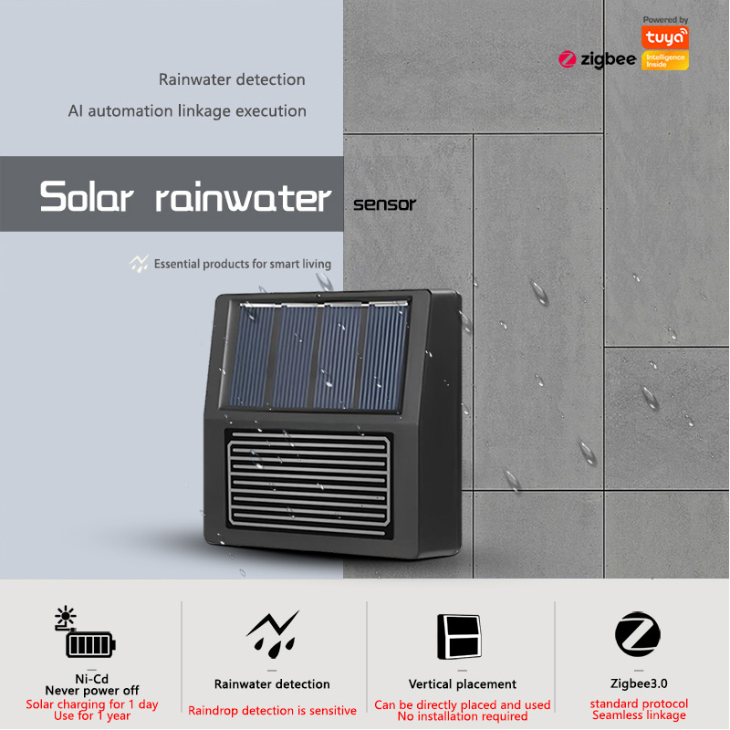 Tuya Zigbee Rain Sensor Real-T - Smart Garden Home Assistant recension och pris