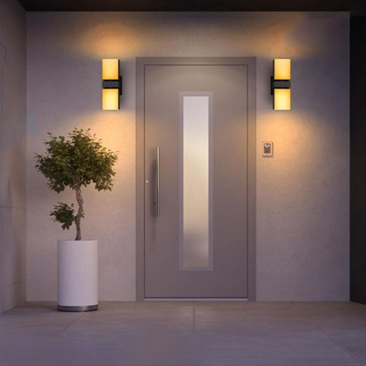 AA19 LED Wall Light Dual Head  - Smart Garden Fence recension och pris