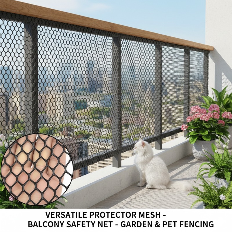 Plastic Wire Mesh 1mx1m/0.4mx3 - Smart Garden Fence recension och pris