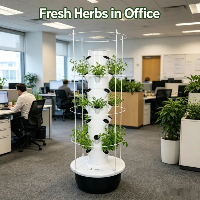 Smart Vertical Hydroponic Towe - Smart Garden Indoor recension och pris