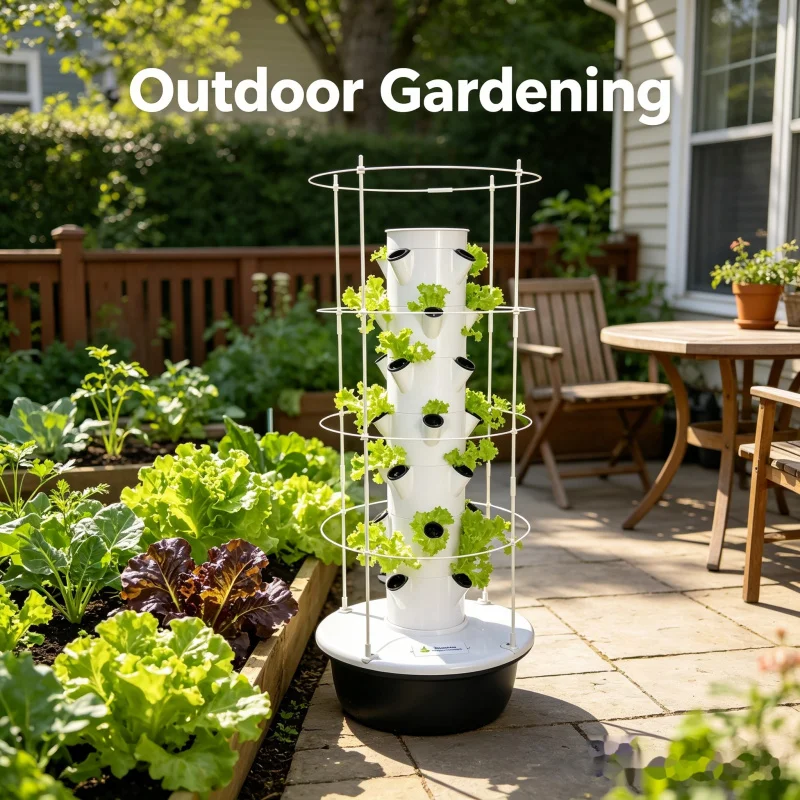 Smart Vertical Hydroponic Towe - Smart Garden Indoor recension och pris