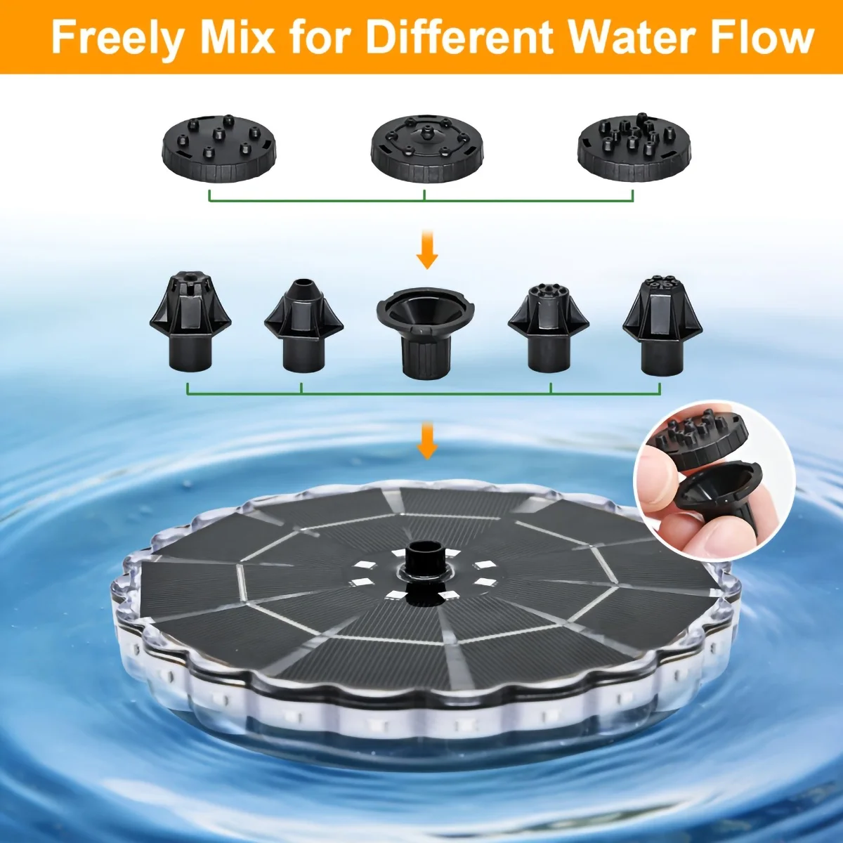 3.5W Outdoor Solar Fountain fo - Smart Garden Indoor recension och pris