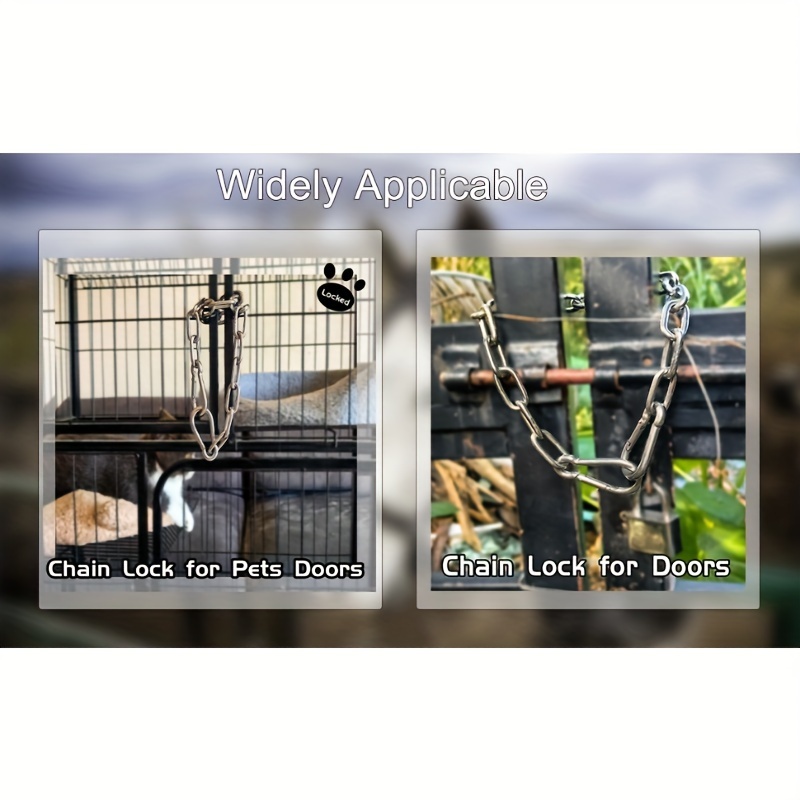 1PC Stainless Steel Lock Ultra - Smart Garden Fence recension och pris