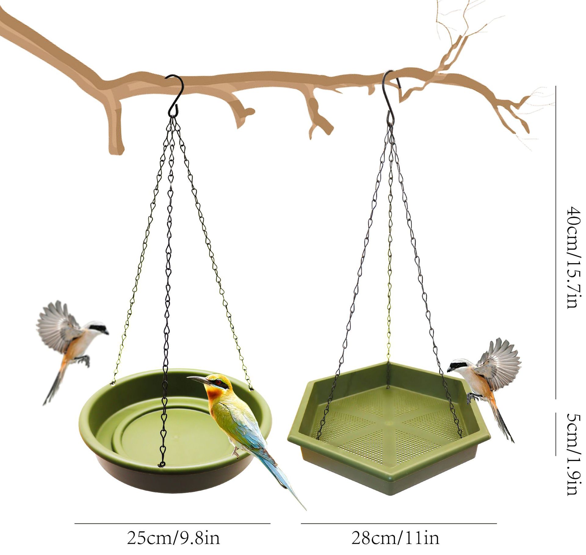 Hanging Wild Bird Seed Feeder  - Smart Bird Feeder Camera recension och pris