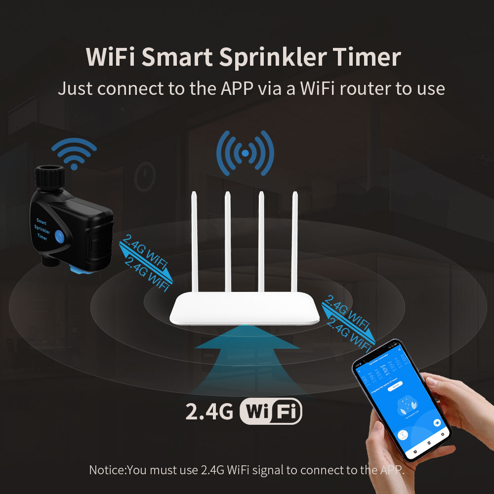 Tuya WiFi Smart Water Device w - Smart Garden Water recension och pris
