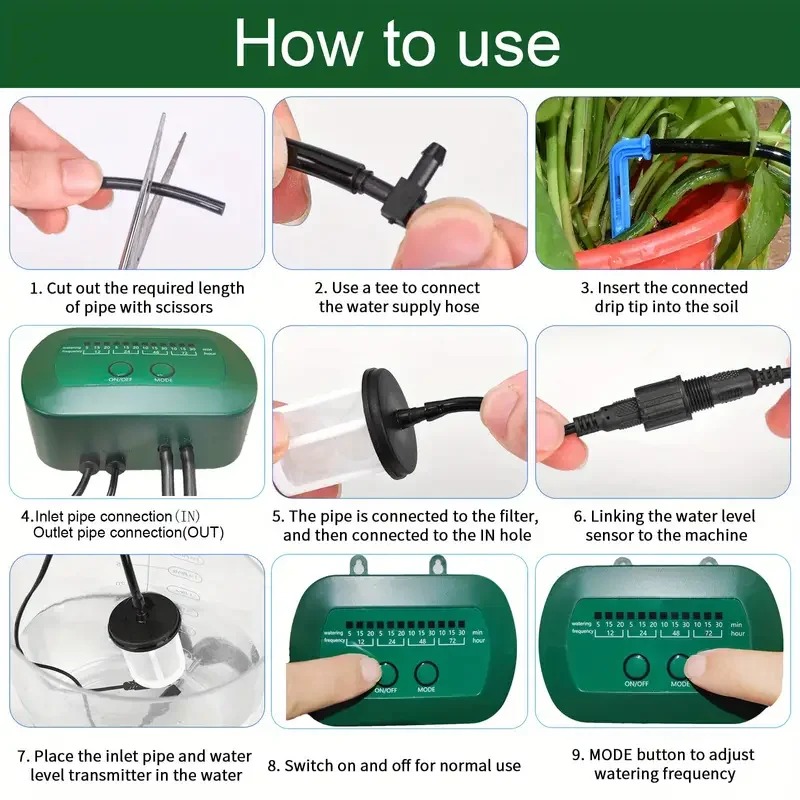 Solar Intelligent Irrigation K - Smart Garden Water recension och pris