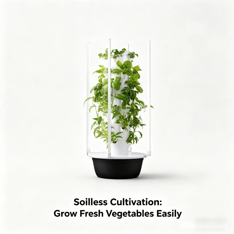 SpaceTree Vertical Hydroponic  - Smart Garden Indoor recension och pris