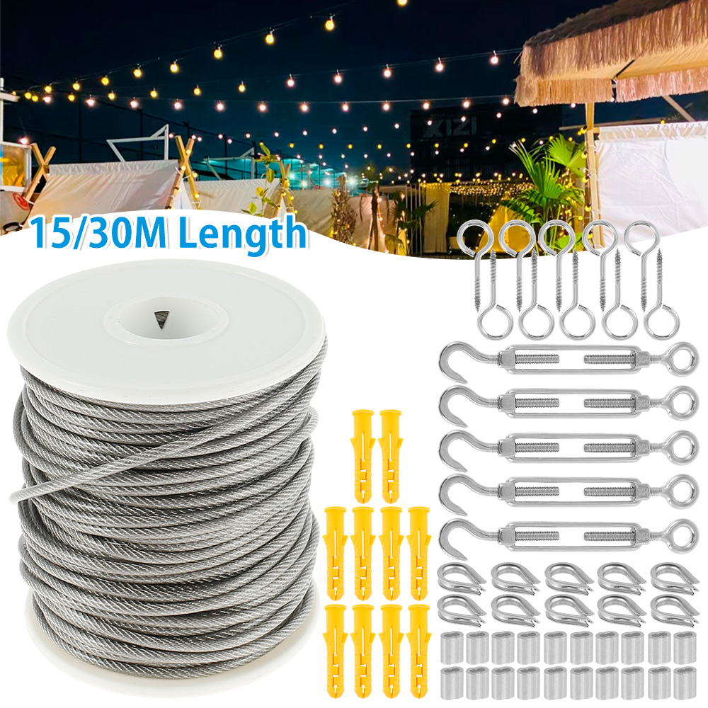 15M/30M Wire Cable Rope Stainl - Smart Garden Fence recension och pris