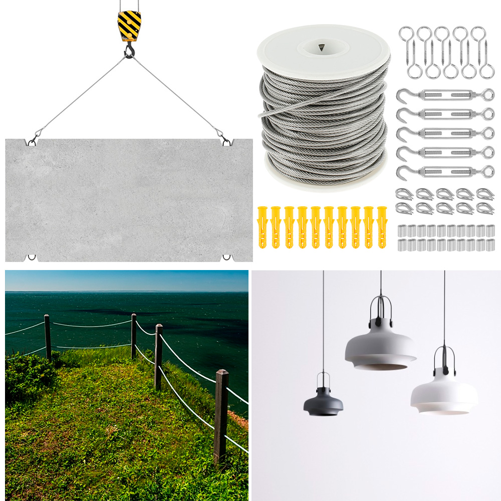15M/30M Wire Cable Rope Stainl - Smart Garden Fence recension och pris