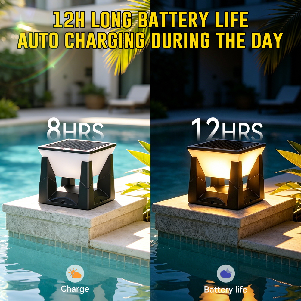 IP65 LED Solar Post Light Outd - Smart Garden Fence recension och pris