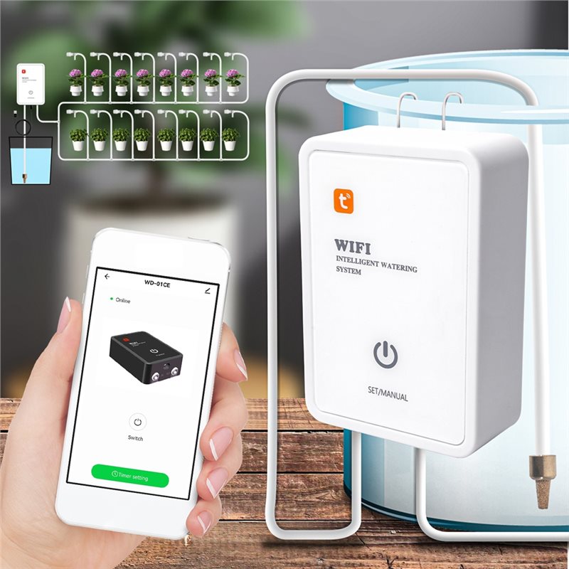 ABMR-Tuya Smart Wifi Garden Co - Smart Garden Water recension och pris