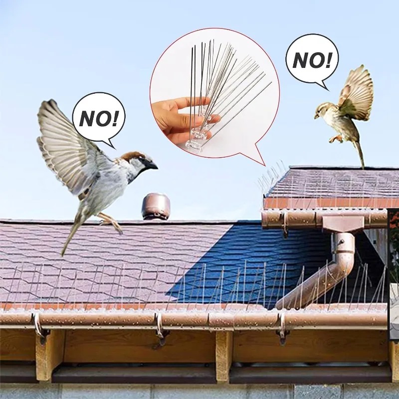 10/1x Pigeon Spikes Deterrent  - Smart Garden Fence recension och pris