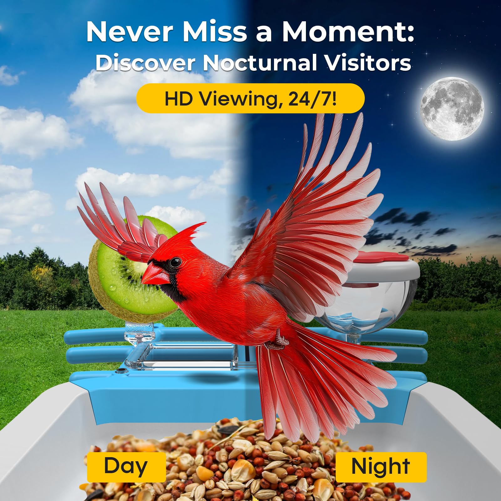Smart Bird Feeder Camera 2K Li - Smart Bird Feeder Camera recension och pris