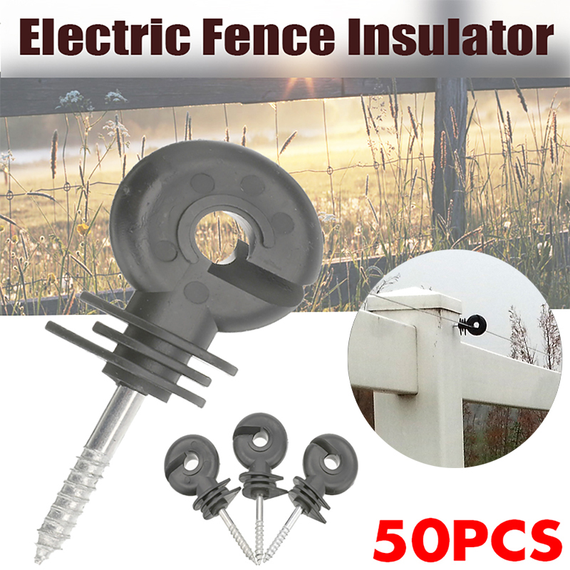 50Pcs Electric Fence Insulator - Smart Garden Fence recension och pris