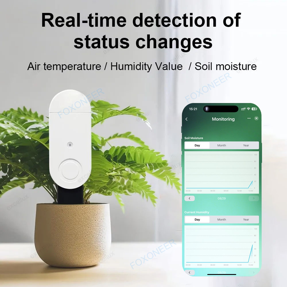 Zigbee 3.0 Smart Soil Tester L - Smart Garden Home Assistant recension och pris
