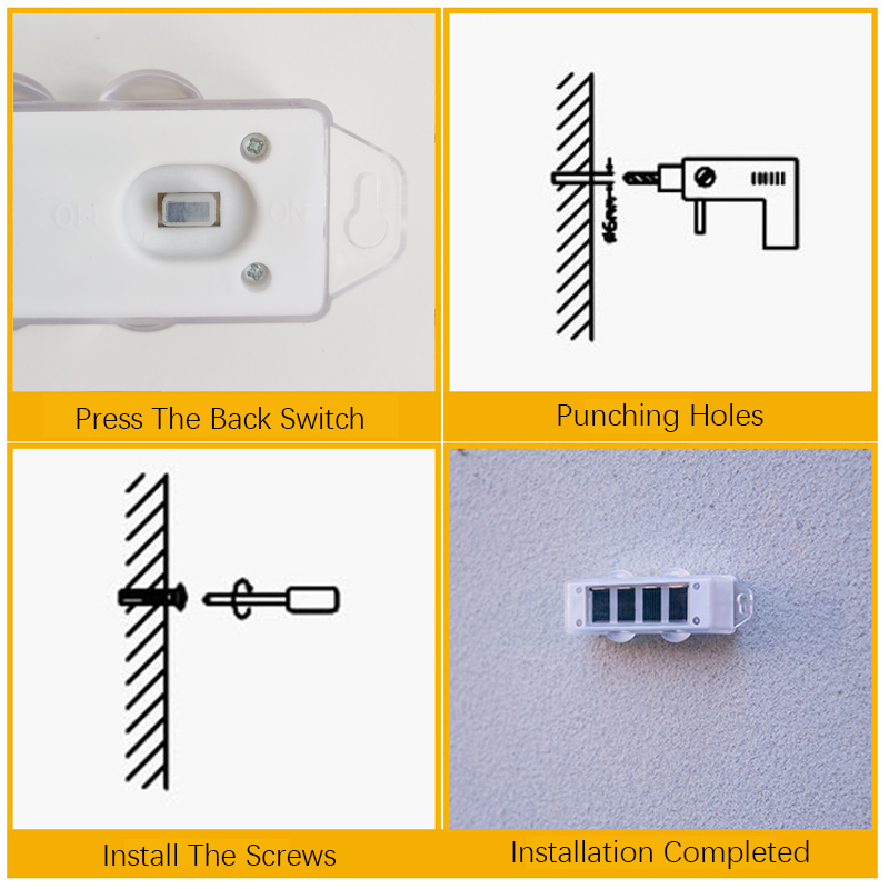 Pop 4Pcs Solar Wall Lights Wit - Smart Garden Fence recension och pris